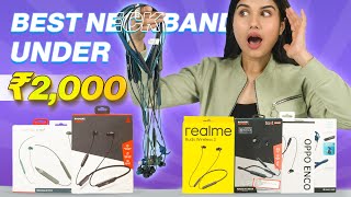 I Tested the Best Budget Neckbands in 2024 Under ₹ 2000 [upl. by Orgel827]