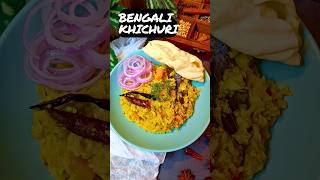 Khichuri  Khichdi  Bengali Khichuri  Moong Dal Khichdi  Khichdi Recipe  shorts [upl. by Tamqrah]