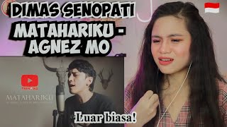 DIMAS SENOPATI  Matahariku  AGNEZ MO Acoustic Cover II FILIPINA REAKSI [upl. by Nwahser]