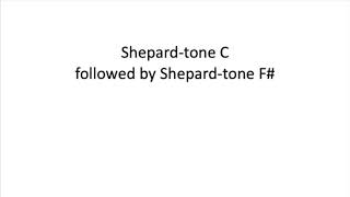 Shepardtone C followed by Shepardtone F tritone paradox [upl. by Steven]