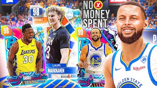 Getting A FREE Dark Matter Steph CurryNo Money Spent 2K24 25 [upl. by Akinet]