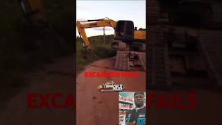 Excavator Fails failsvideo skills constructionfail failsatwork excavatoroperator [upl. by Koh]