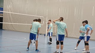 2aDivjuvmasc Campionat A Volei Mataró CNS Blau [upl. by Idnak]