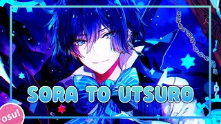 Vanitas no Carte Opening 1  Sora to Utsuro by sasanomaly  TV SIZE  osu [upl. by Nivonod]