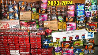 VUURWERK COLLECTIE 20232024 VAN 1100 EURO [upl. by Ostraw]