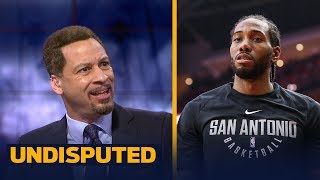 Chris Broussard on reports Spurs held playersonly meeting focused on Kawhis return  UNDISPUTED [upl. by Cara]