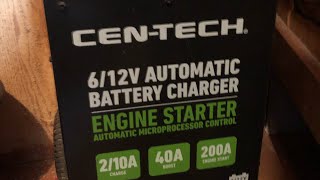 Must know CENTECH battery charger [upl. by Fonz]