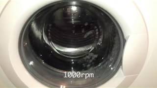 Midea 6kg 1000 rpm MFL60ES1000 final spin 1000rpm short video [upl. by Let]