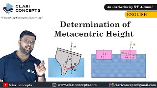 Metacentric Height of a Floating Body with animation  English [upl. by Homerus]