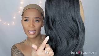 SENSATIONNEL LACE FRONT WIG EMPRESS EDGE CURLS KINKS N CO ANGEL FACE  SAMSBEAUTYCOM [upl. by Laram194]