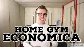 LA MIA HOME GYM ECONOMICA ITA  Cosa COMPRARE in LOCKDOWN [upl. by Bonns]