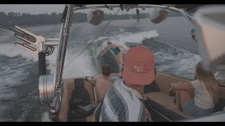 Lake Winnipesaukee WakeSurf Night [upl. by Auginahs]