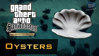 GTA San Andreas  Oysters Locations Guide [upl. by Nhguavad]