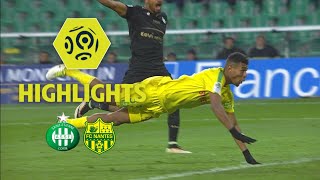 AS SaintEtienne  FC Nantes 11  Highlights  ASSE  FCN  201718 [upl. by Damas]