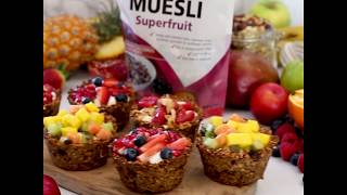 Vital Muesli and Yoghurt Tartlets Recipe [upl. by Micheline546]