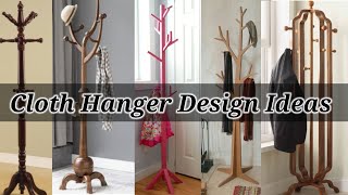 Cloth hangers design ideas ll clothes organization ll hangers design ll clothes [upl. by Silra]