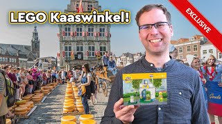 Nieuw Kaaswinkel setje van LEGO Leuk voor jouw LEGO City  Creator stad [upl. by Eylloh]