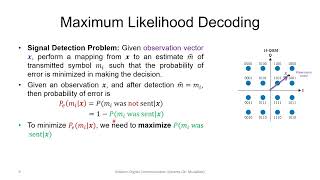 Maximum A posteriori Probability MAP amp Maximum LikelihoodML Decoding [upl. by Gwendolyn]