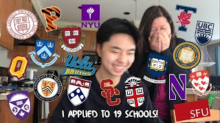 QUICK COLLEGE DECISION REACTIONS Ivies  UCs [upl. by Drona663]