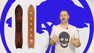 The Arbor Clovis Snowboard Review [upl. by Ambrogio414]