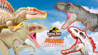 GIANT TRex VS IREX Vs Indoraptor Giganotosaurus  Jurassic Park Jurassic World Dominion amp More [upl. by Suhpesoj483]