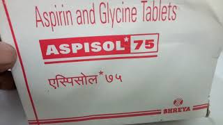 Aspisol 75 Tablet View Uses Side Effects Price in hindi [upl. by Aseral]