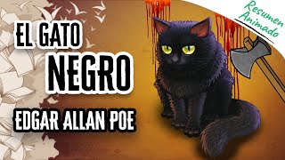 ⚰️ Resumen completo de EL GATO NEGRO 😱🐈😟 Edgar Allan Poe✍️ Resumen de libros [upl. by Rigdon]