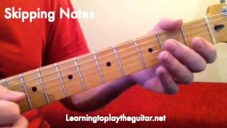 Improvising With The G Major Scale  Learning To Play The Guitar [upl. by Sane]