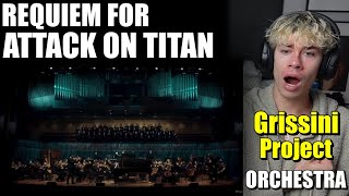 AOT Orchestra is PERFECT  REQUIEM FOR ATTACK ON TITAN  Grissini Project Orchestra [upl. by Juta54]