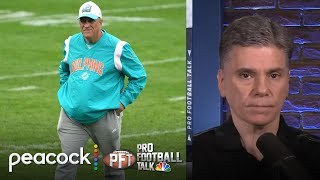 Miami Dolphins Vic Fangio mutually agree to part ways  Pro Football Talk  NFL on NBC [upl. by Cheyney706]