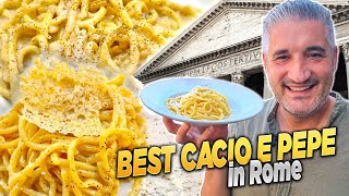 I Found the Unbelievable Secret to Making the Most Delicious CACIO e PEPE in Rome [upl. by Lehcem]