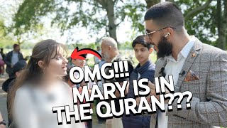 CATHOLIC WOMAN BEGINS TO UNDERSTAND ISLAM SPEAKERS CORNER WITH ALI DAWAH [upl. by Delija]