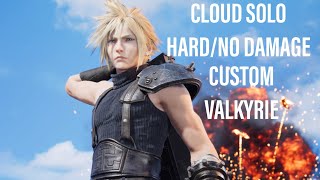 Cloud Solo vs Custom Valkyrie Hard No Damage No Magic No Limit  Final Fantasy 7 Rebirth [upl. by Roderick393]