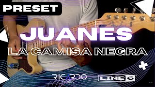 PRESET Juanes  La Camisa Negra guitar cover  HelixHelix LT Helix Native Helix Stomp [upl. by Earl]