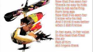 Now That Ive Seen Her  Miss Saigon  KaraokeInstrumental w lyrics [upl. by Stefan]