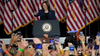 LIVE Kamala holds BIGGEST RALLY YET in Atlanta [upl. by Haldane605]