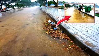 Rescuing the City Unclogging Flash Flood Drains in Action [upl. by Haakon]