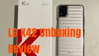 LG K42 Unboxing Review [upl. by Gabrielle]