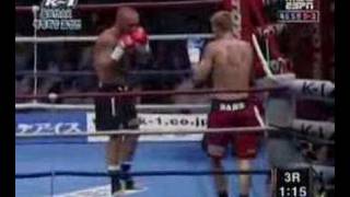 Ramon Dekkers vs Duane Ludwig round 3 [upl. by Fira743]