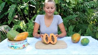 How to Tell When a Papaya is Ripe  buying the BEST ones [upl. by Enomas]