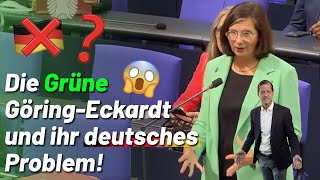 Die Grüne GöringEckardt und ihr deutsches Problem [upl. by Chastain]