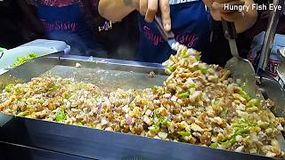 Filipino Street Food  PORK SISIG with EGG [upl. by Reseda]