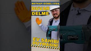 Darbeli Matkapla Duvar Delme Tüyoları [upl. by Orlanta]