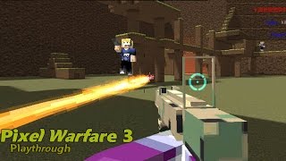 Pixel Warfare 3 Vegetta777 vs PewDiePie PC browser game [upl. by Francine]