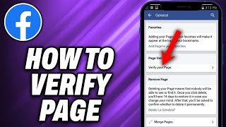 How To Verify Facebook Page 2024  Quick Help [upl. by Autumn]