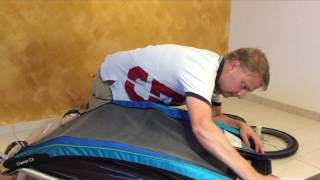 Thule Chariot CX 2 Unboxing  Erster Aufbau [upl. by Caras]