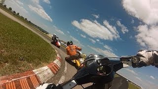 Onboard Vespa Race HD  Challenge Scootentole ESC 2014  C32  K2  Race 1 [upl. by Avrom]