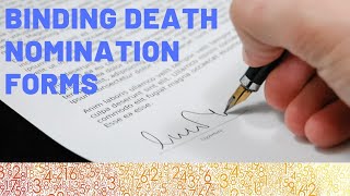 HOW TO … Fill out a Binding Death Nomination Form [upl. by Rema]