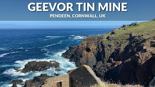 Geevor Tin Mine Pendeen Cornwall UK [upl. by Kellina]