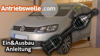 Antriebswelle beim Volkswagen Sharan amp Seat Alhambra wechseln [upl. by Freberg]